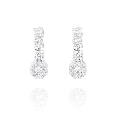 Bridal Diamond Earrings