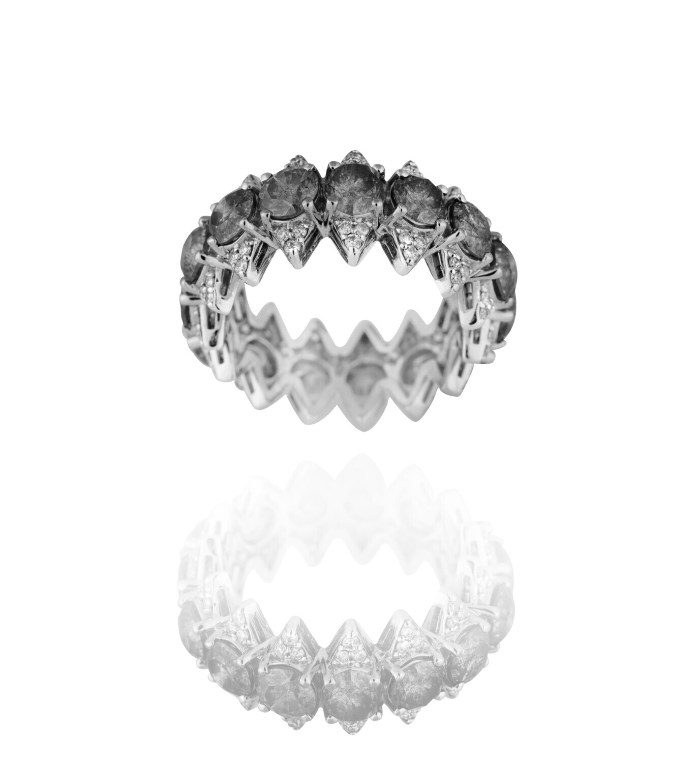 Eternal Diamond Ring with Fancy Diamond Online Jewelery Store In