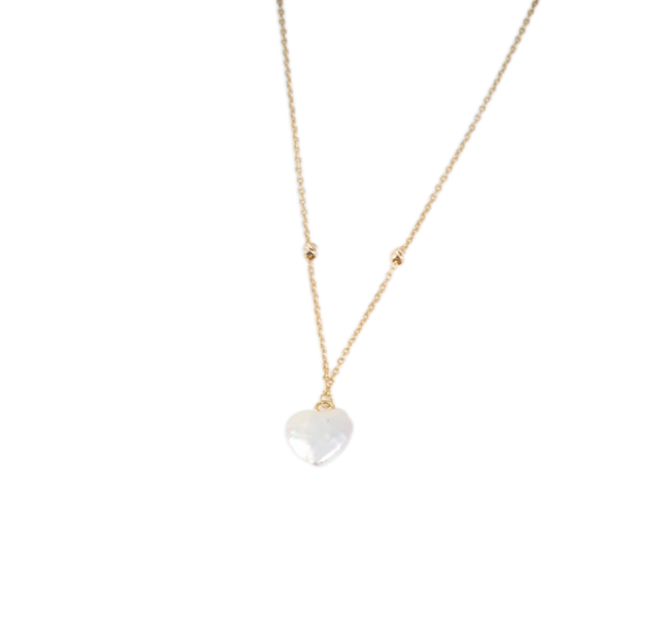 Eternal Gold Necklace with Pearl