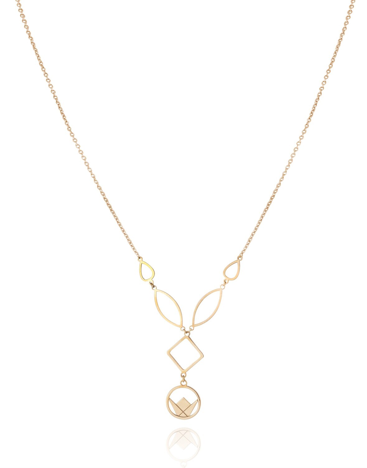 Emblem Gold Necklace