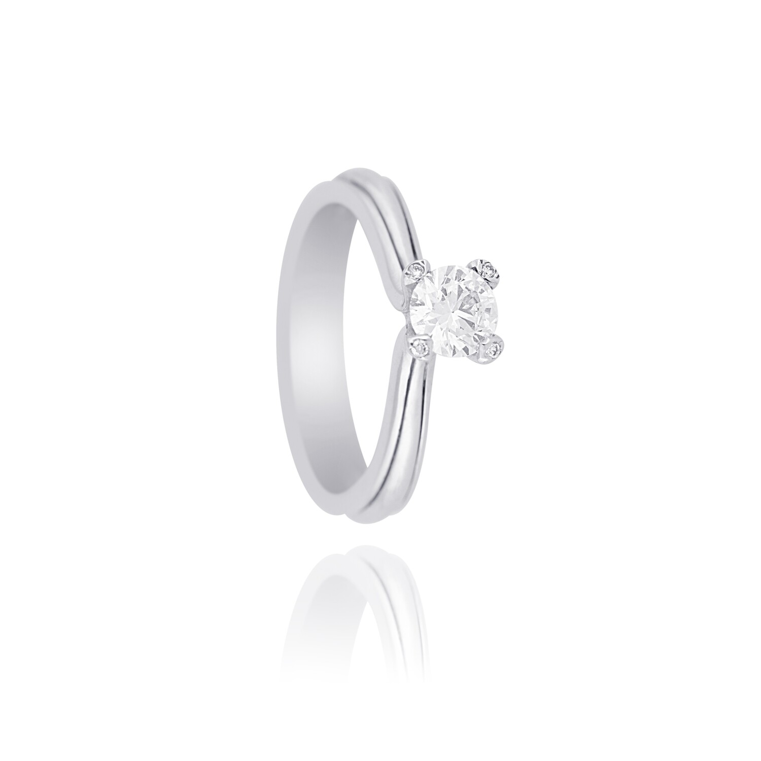 Engagement Diamond Solitaire Ring