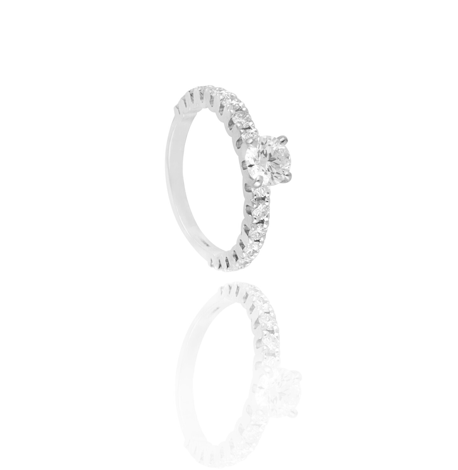Engagement Diamond Solitaire Ring