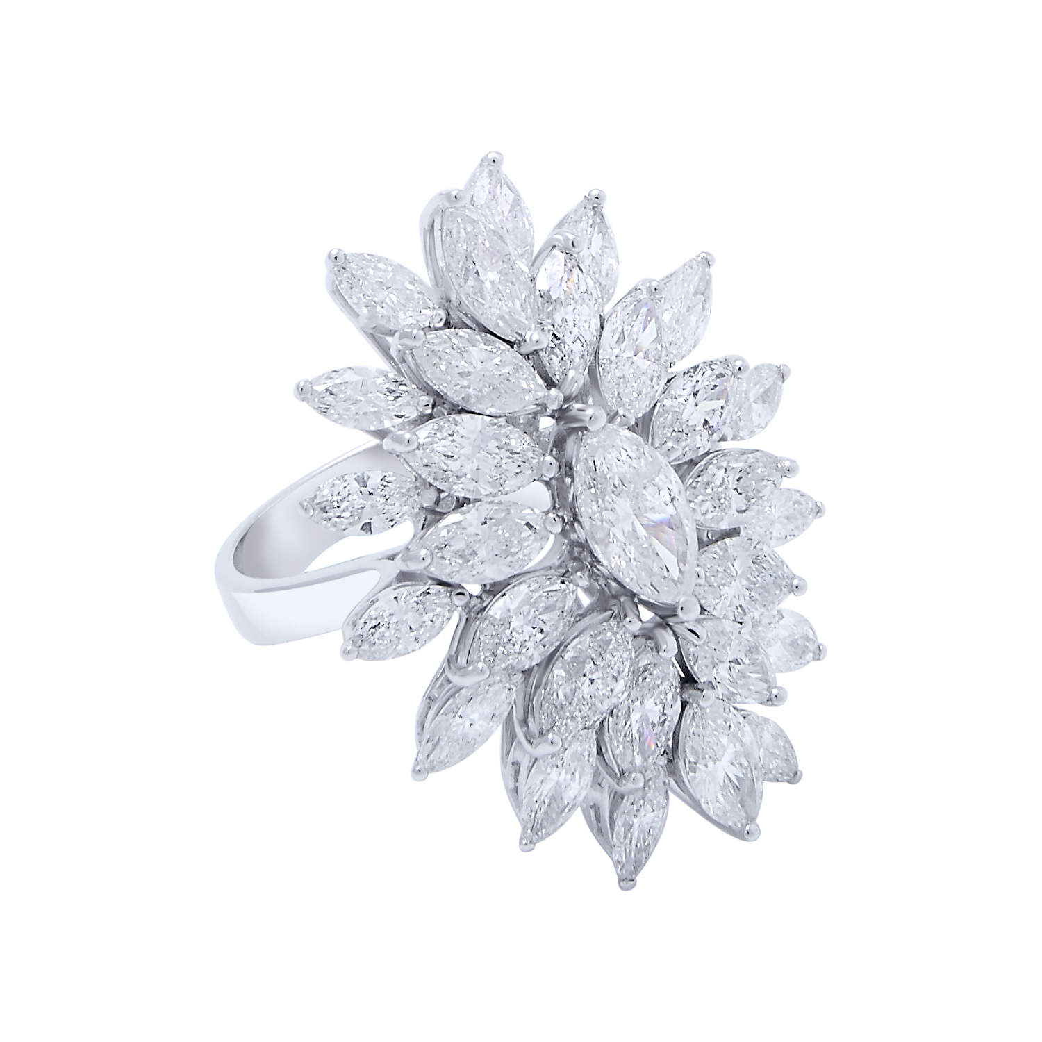 Eternal Diamond Ring with Marquise