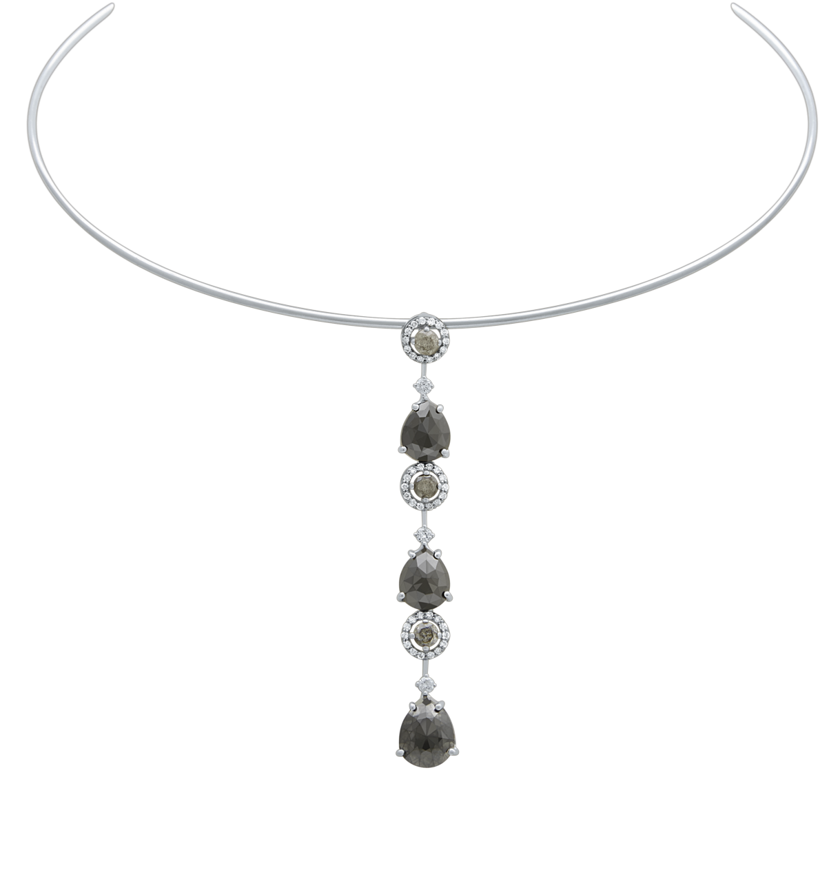 Eternal Diamond Necklace with Fancy Diamond