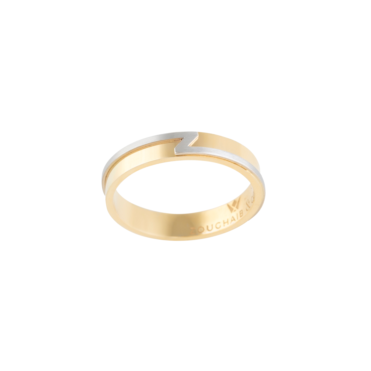 Men Wedding Band Gold Ring