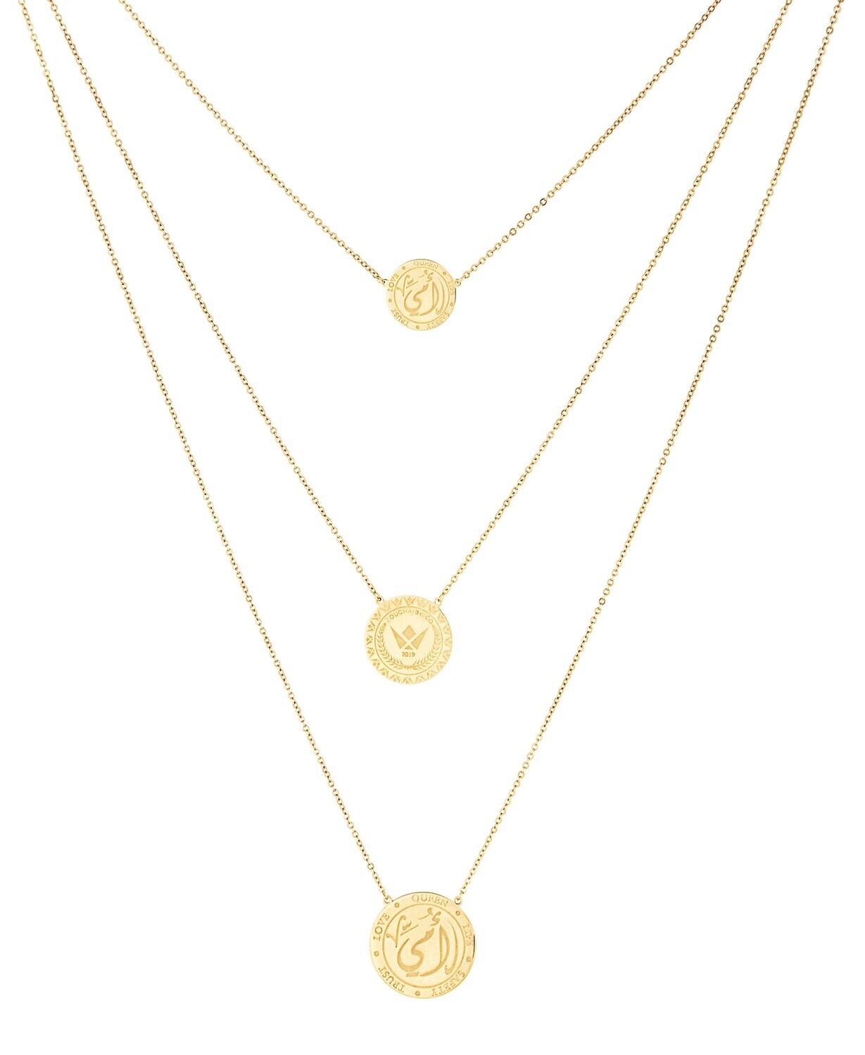 Tribute Gold Necklace