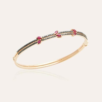 Eternal Diamond Bracelet with Ruby Eternal Diamond Bracelet with Ruby