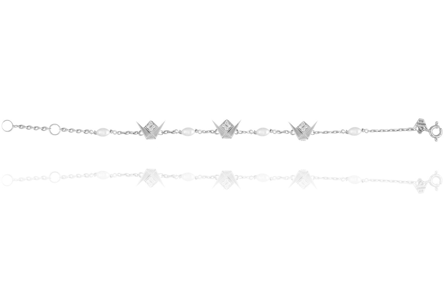 Emblem Diamond Bracelet