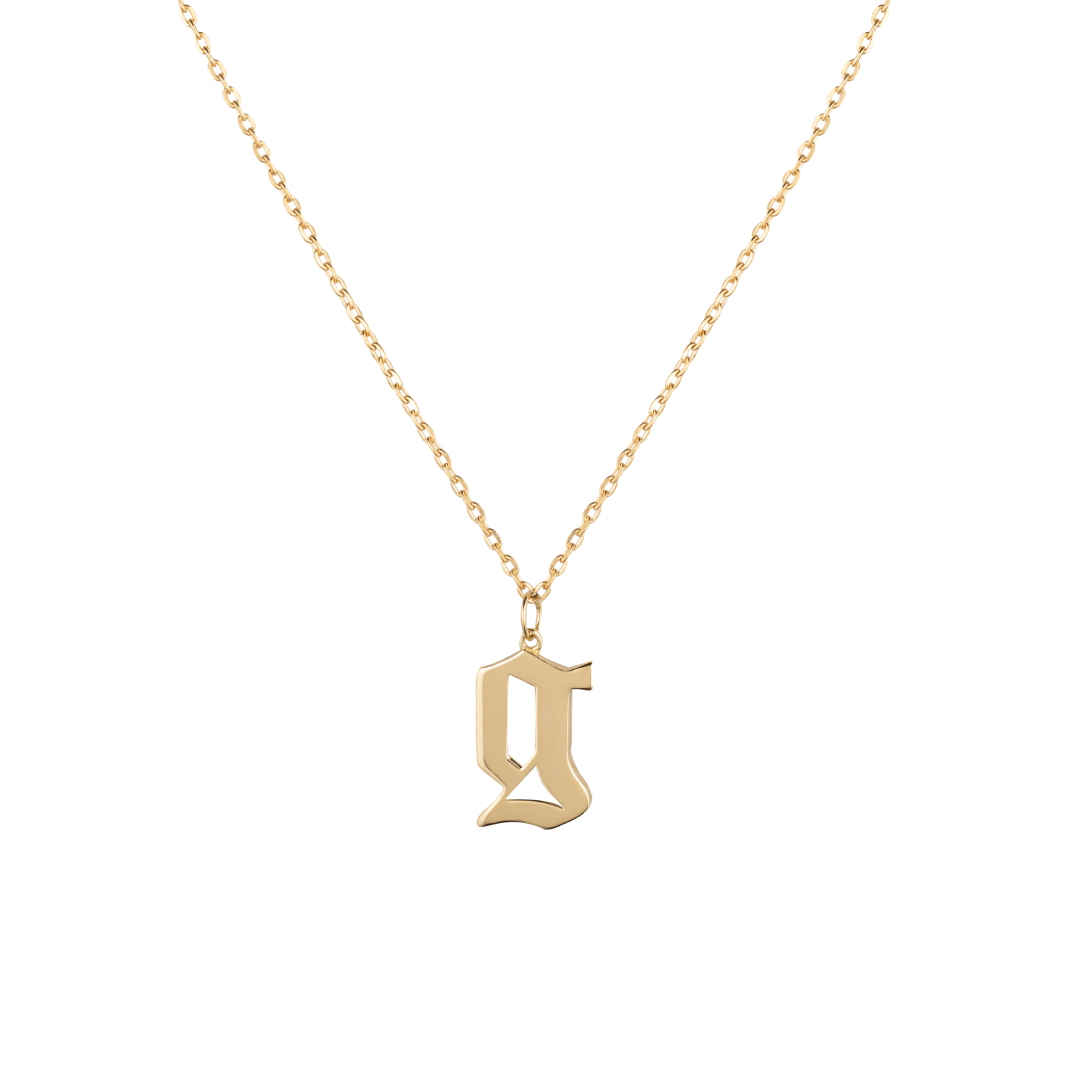 ​Initials Necklace Letter G