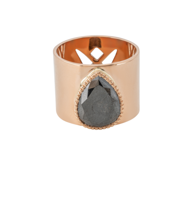 Eternal Ring with Fancy Black Diamond Eternal Ring with Fancy Black Diamond