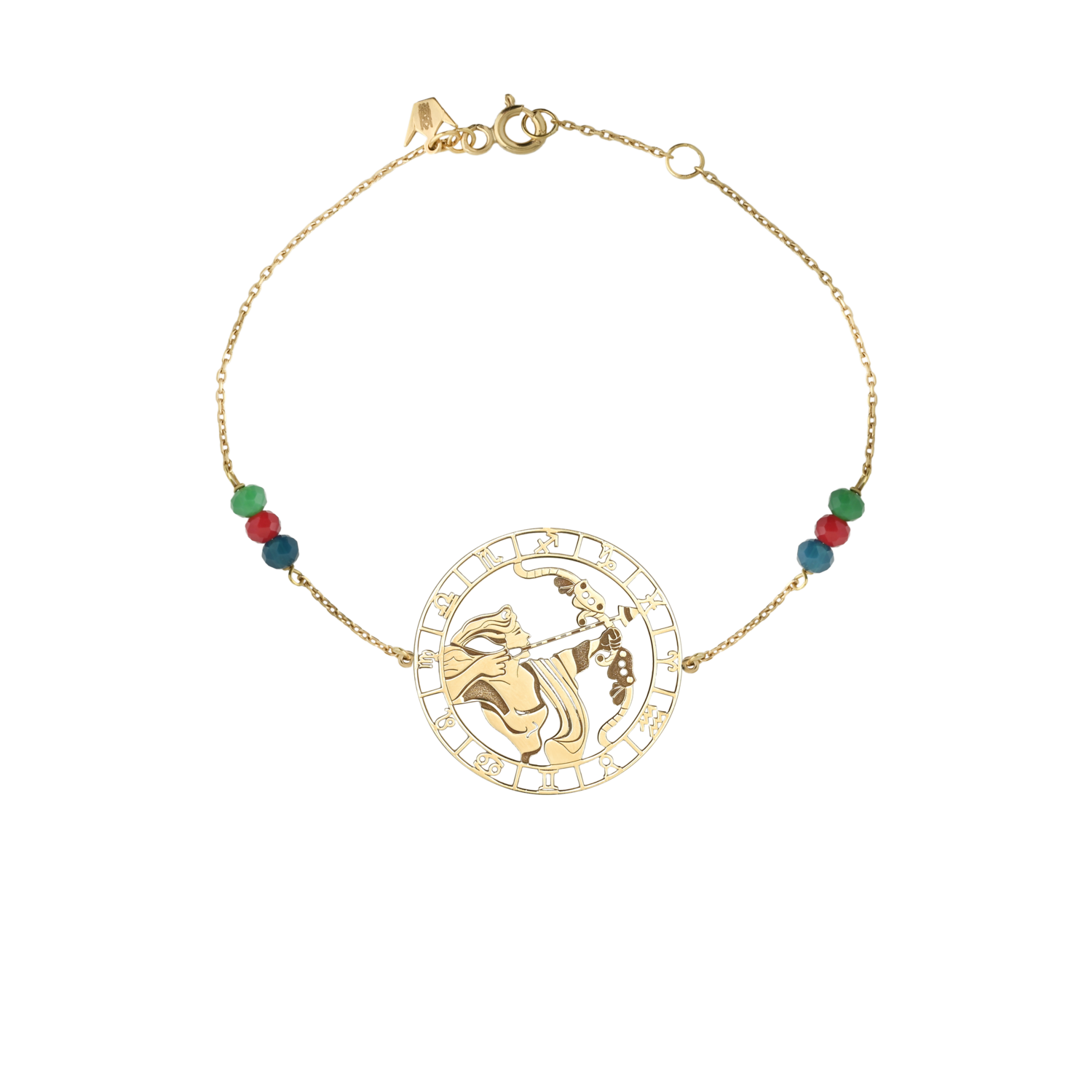 Zodiac Gold Bracelet Sagittarius