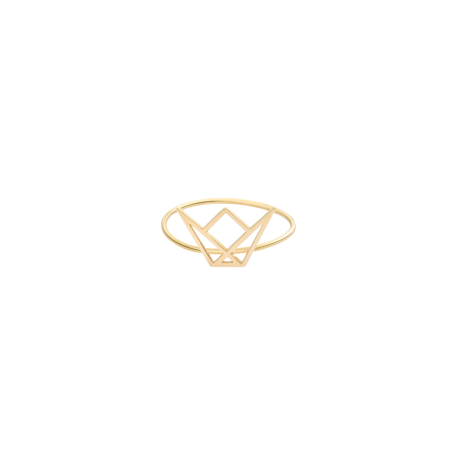 Emblem Gold Ring