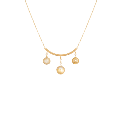 Les Boules Enchantées Diamond Necklace