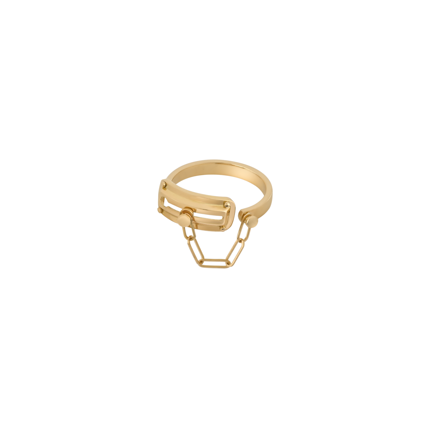 Love Lock Gold Ring