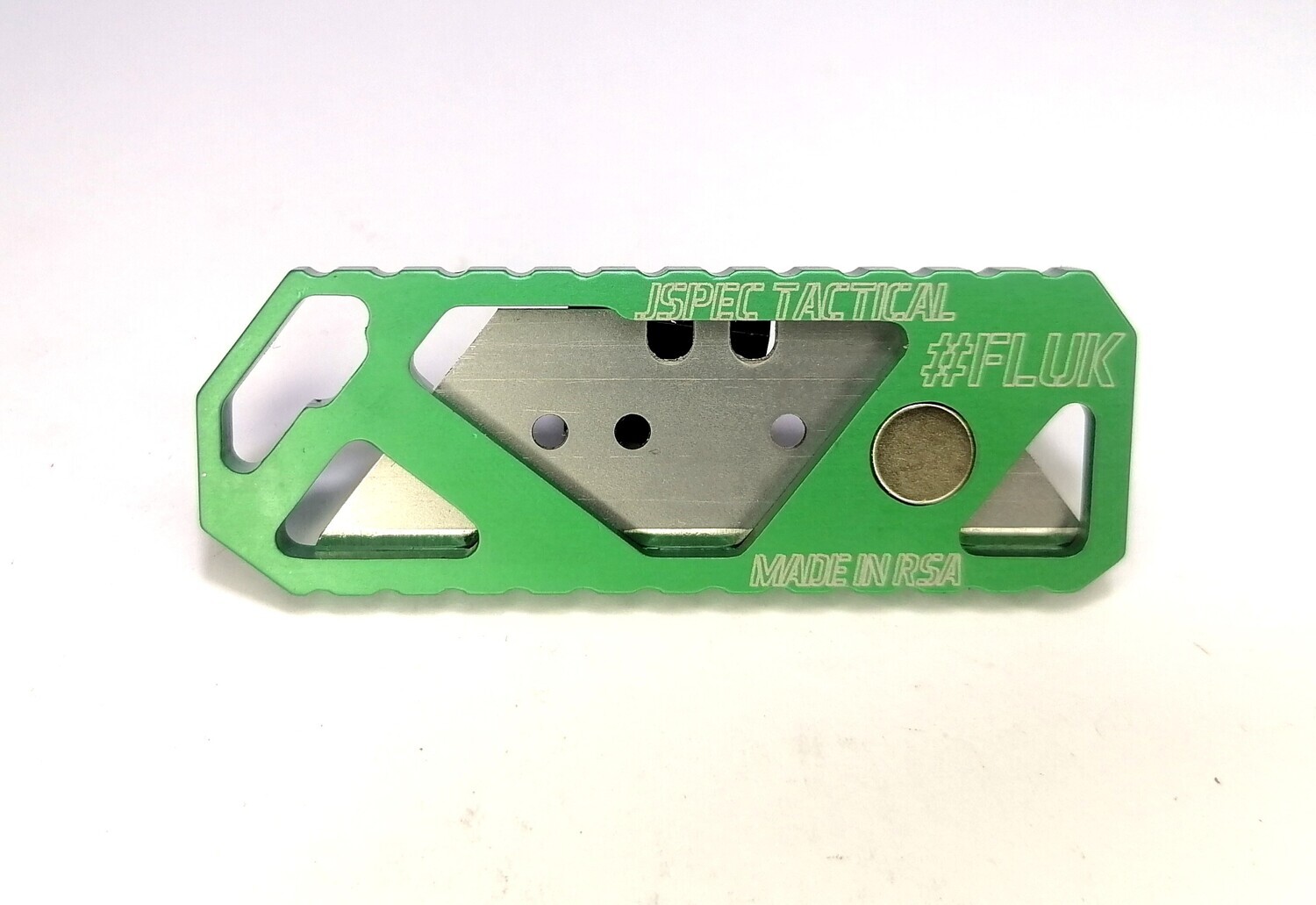Green FLUK Frame Lock Utility Knife