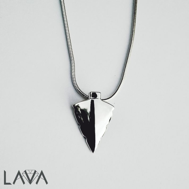 Cultural pendant on sterling silver chain (free shipping)
