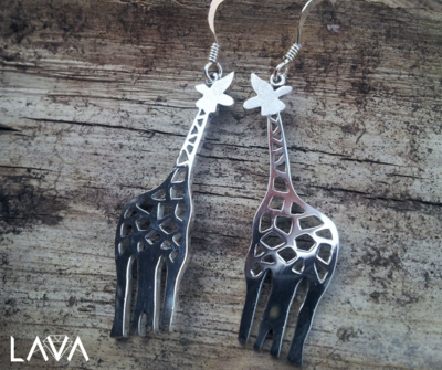 Giraffe earrings (free shipping)