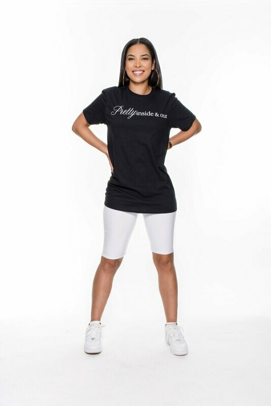 Pretty Inside & Out Boyfriend Tee
