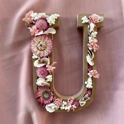 Lettres fleuries