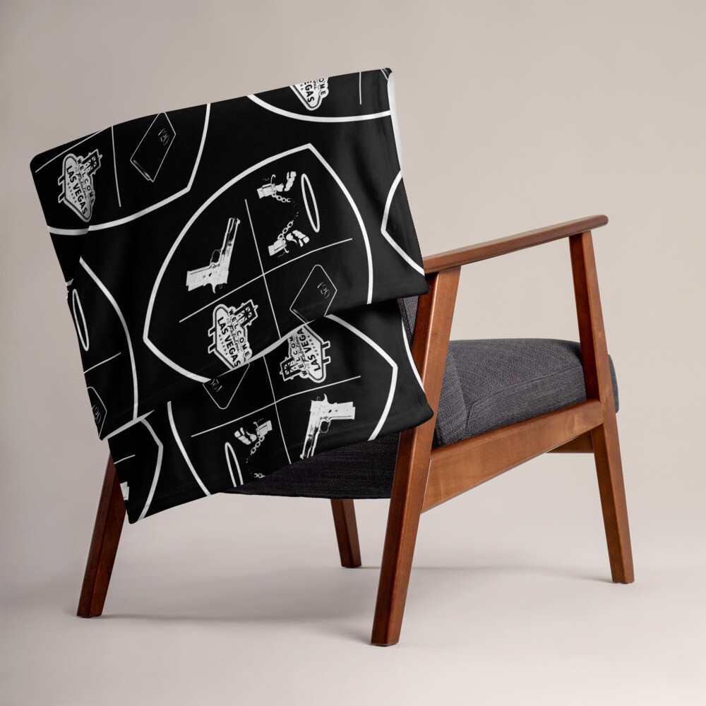 Shield of the Holy One-Throw Blanket 50x60