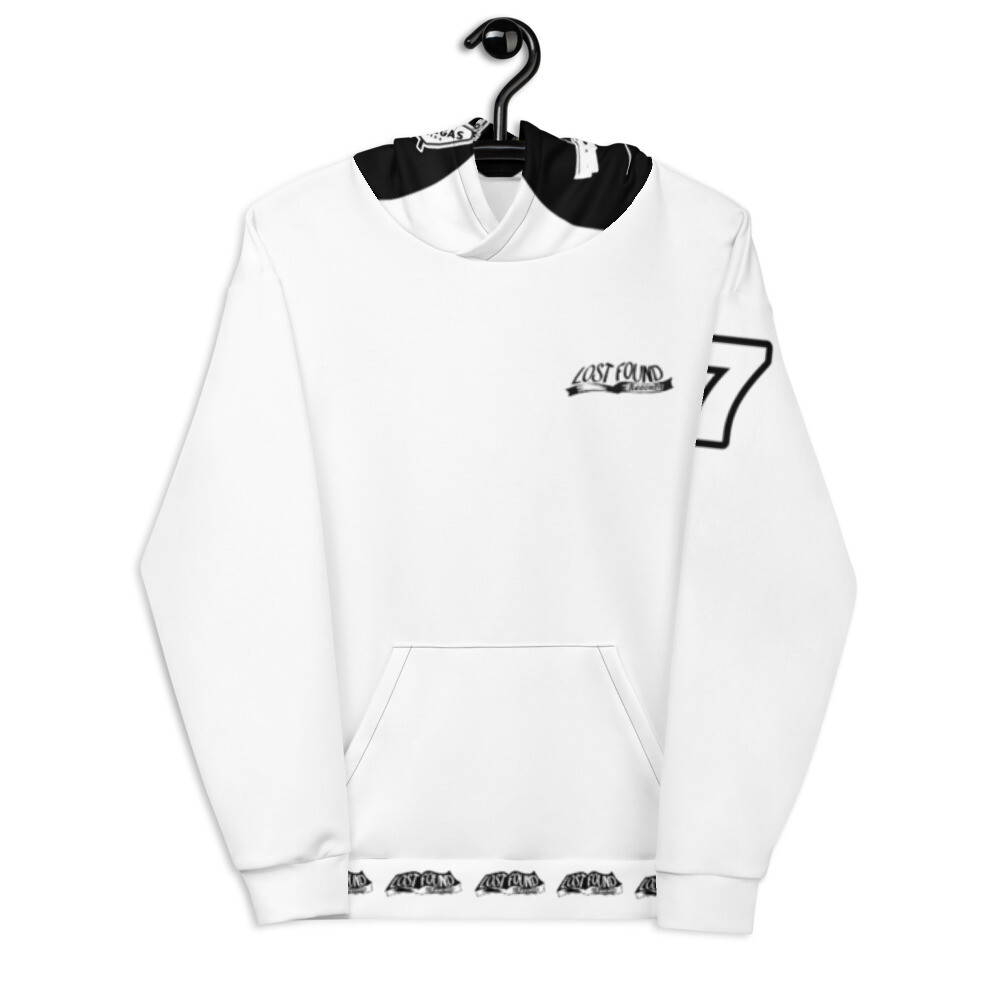 Shield of the Holy One/LF/White -Unisex Hoodie