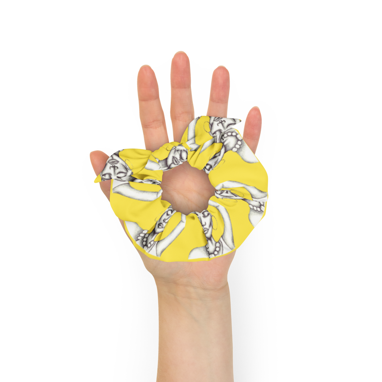 Stanley R. Moore Collections- Scrunchie(paris daisy) 