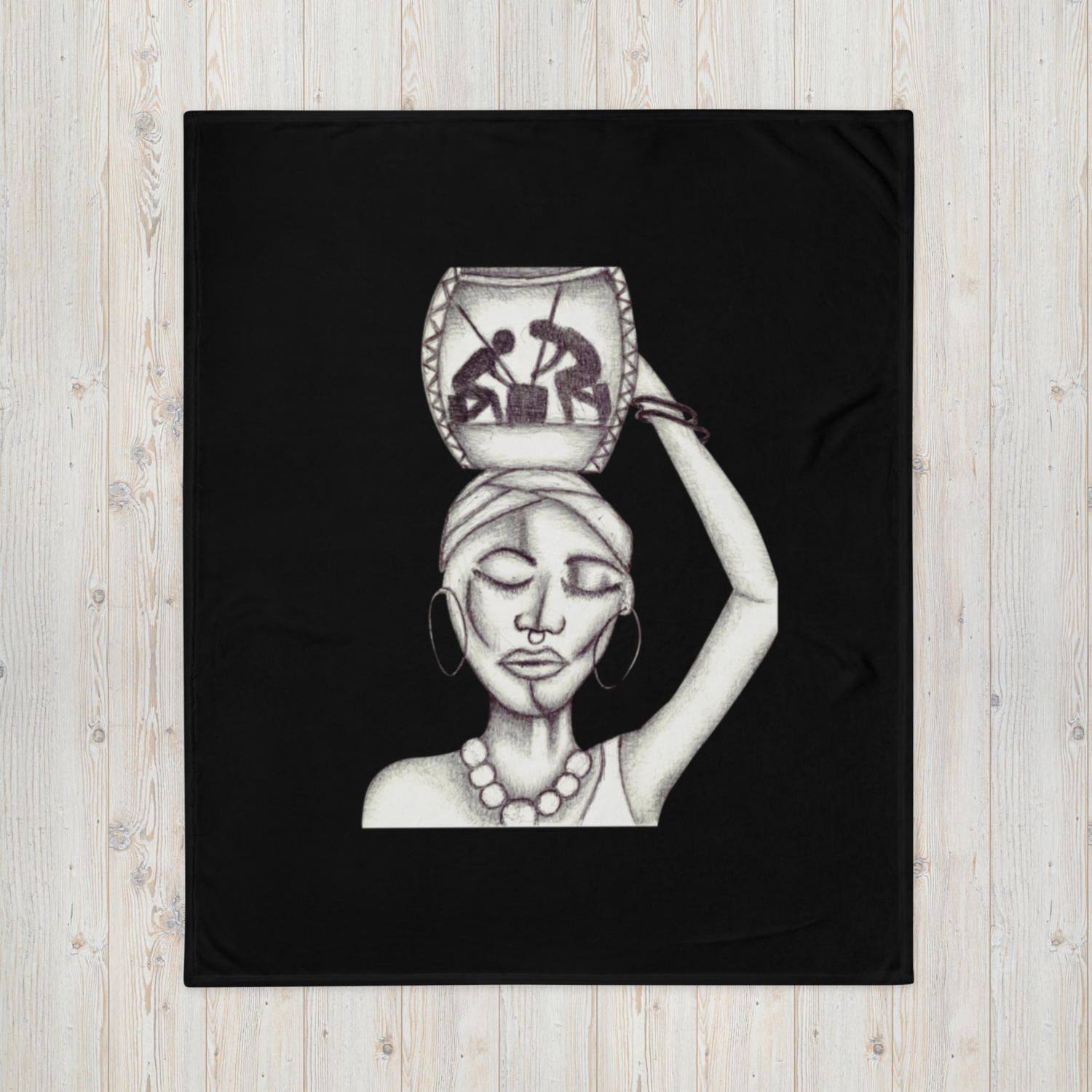Stanley R.Moore Collections- Throw Blanket