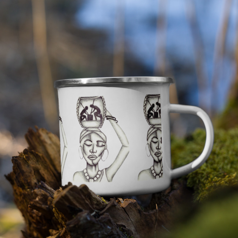Stanley R. Moore Collections- Enamel Mug
