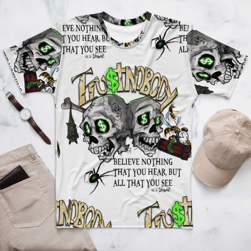 Stanley R. Moore Collections(TNB)-Men&#39;s T-shirt(white)