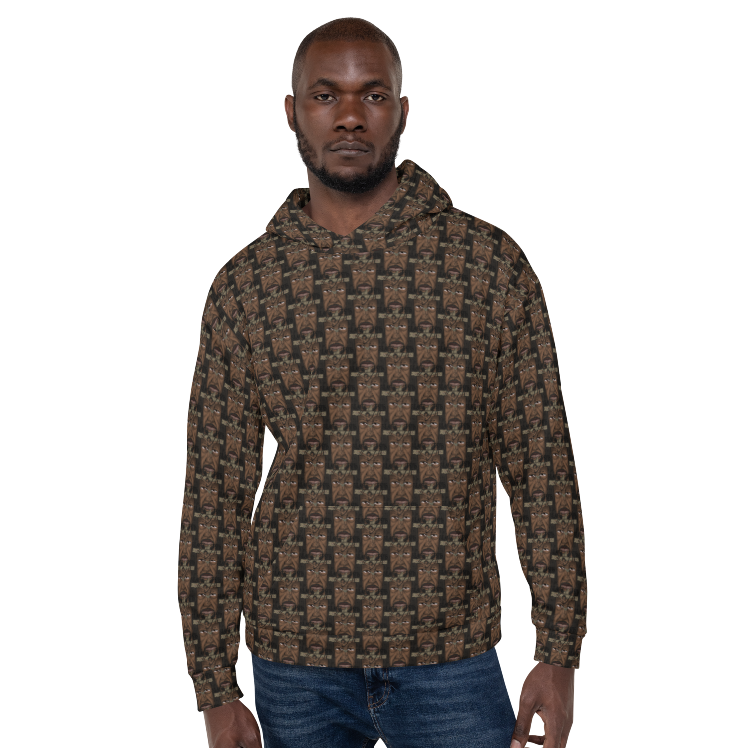 Stanley R. Moore Collections (black Jesus) -Unisex Hoodie