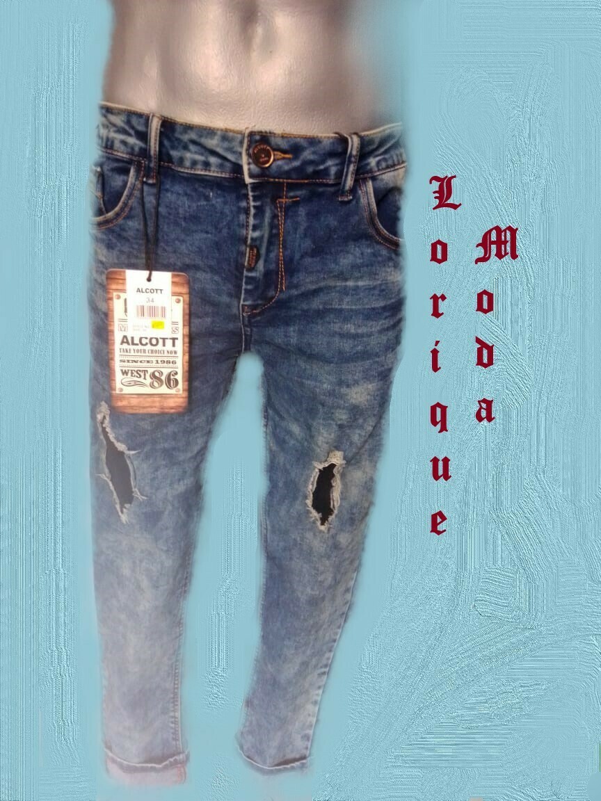 pantalón mezclilla hombre