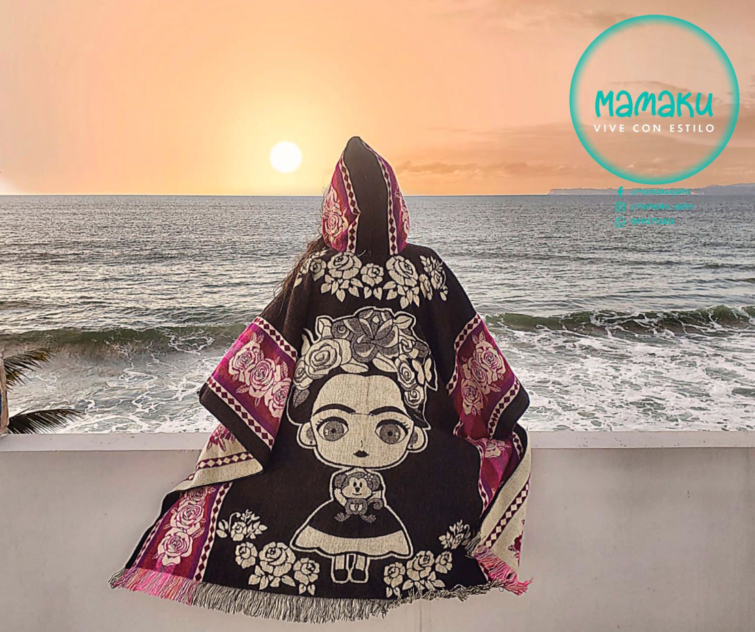PONCHOS MAMAKU FRIDA KAHLO