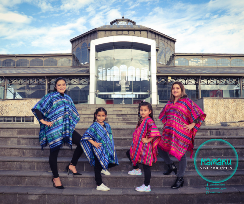PONCHOS CASUALES Mamá/hija
