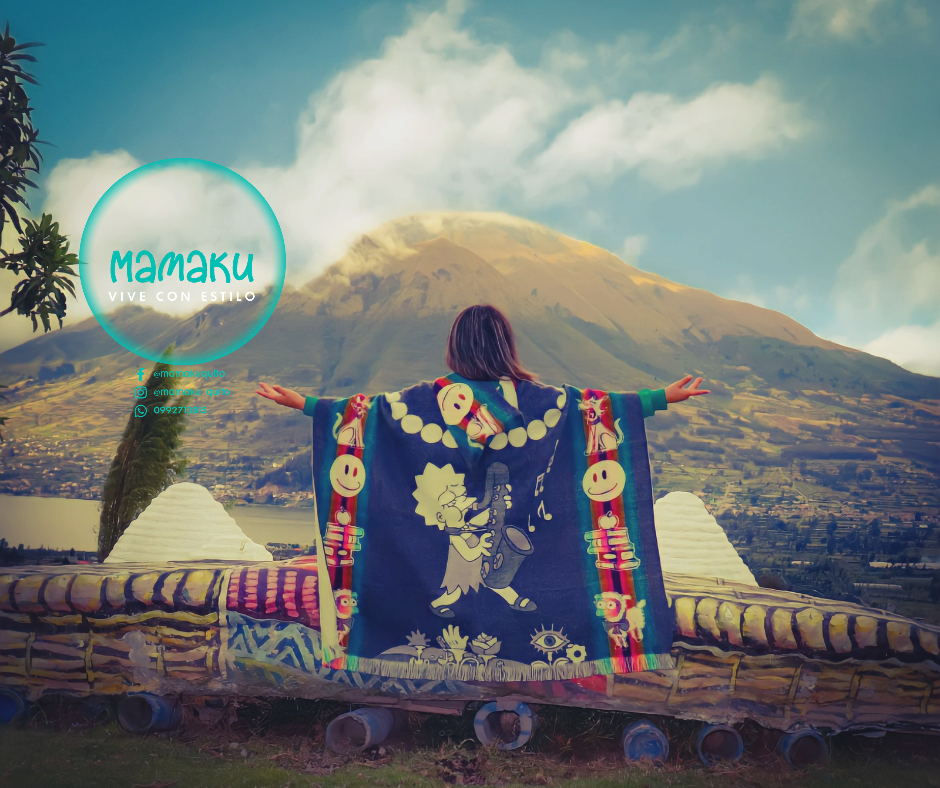 PONCHO MAMAKU LISA SIMPSON