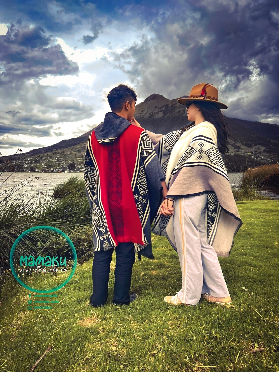 PONCHO MAMAKU ORLÓN CARDADO