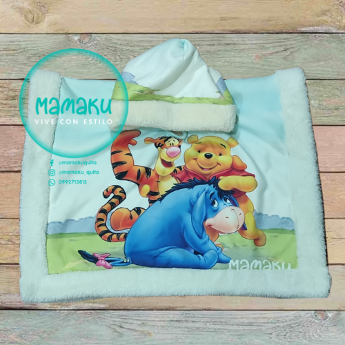 PONCHO MAMAKU INFANTIL