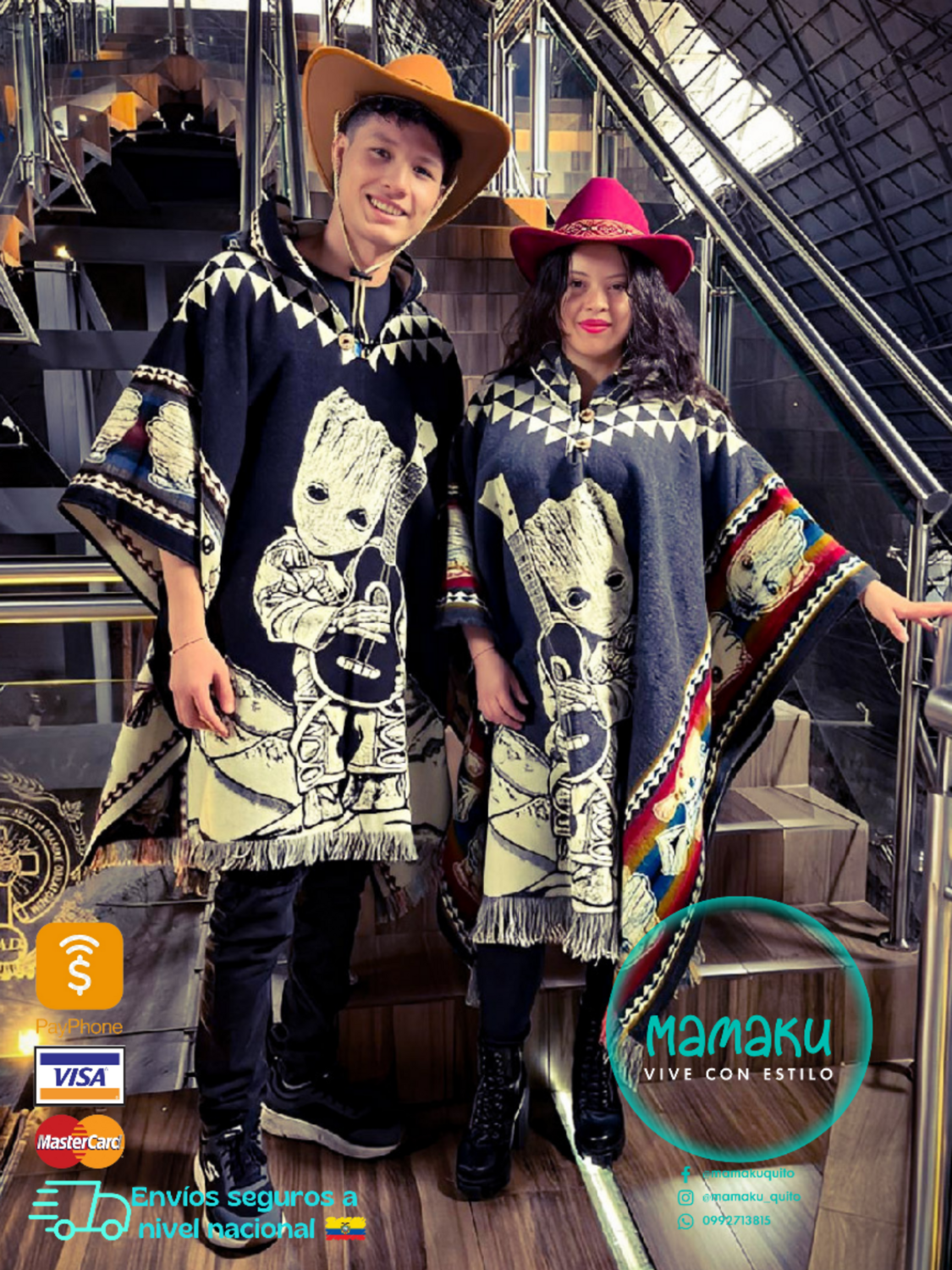 PONCHOS MAMAKU GROOT