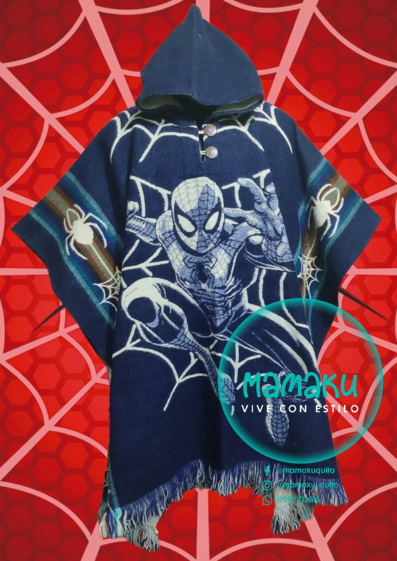 PONCHO MAMAKU SPIDERMAN