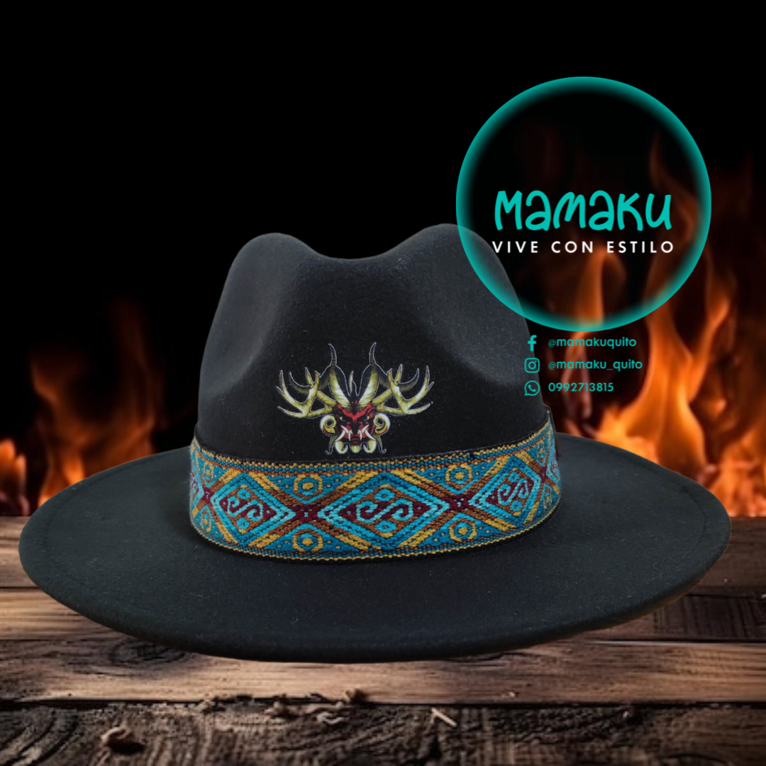 Sombrero Fieltro Diablo de Píllaro
