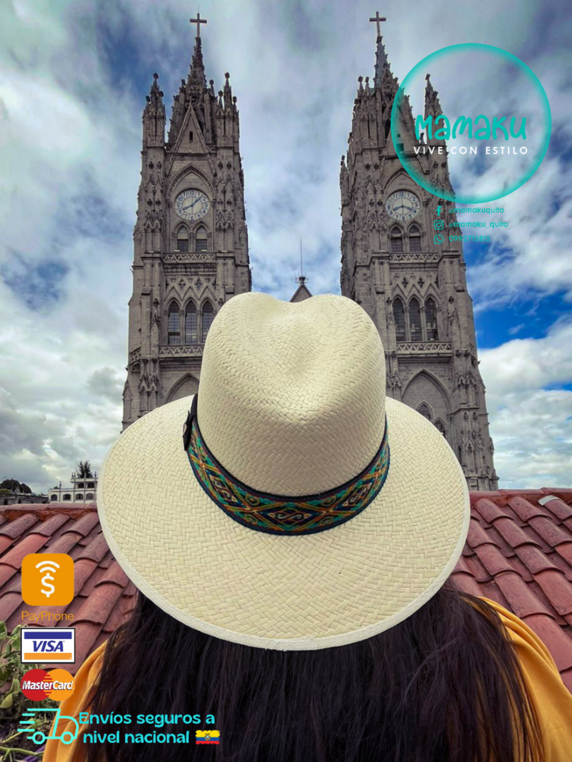 SOMBRERO PAJA TOQUILLA 1°