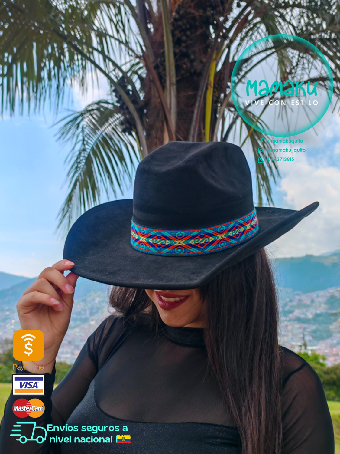 SOMBRERO VAQUERO GAMUZA
