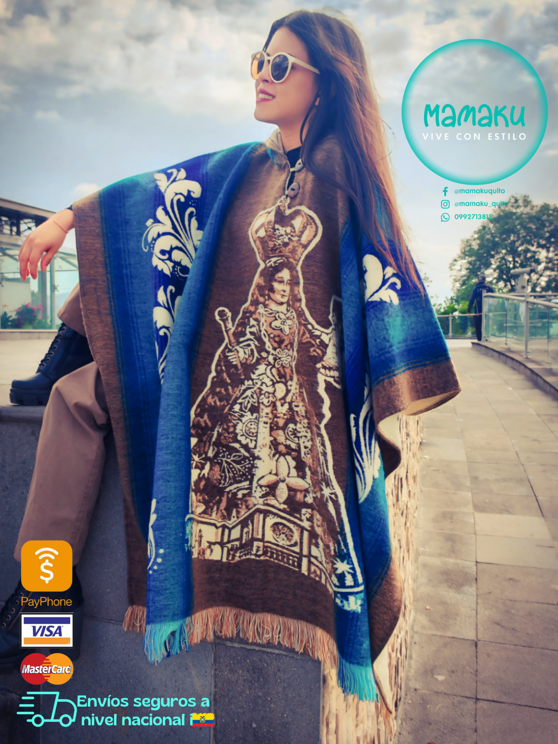 PONCHO MAMAKU VIRGEN DEL CISNE