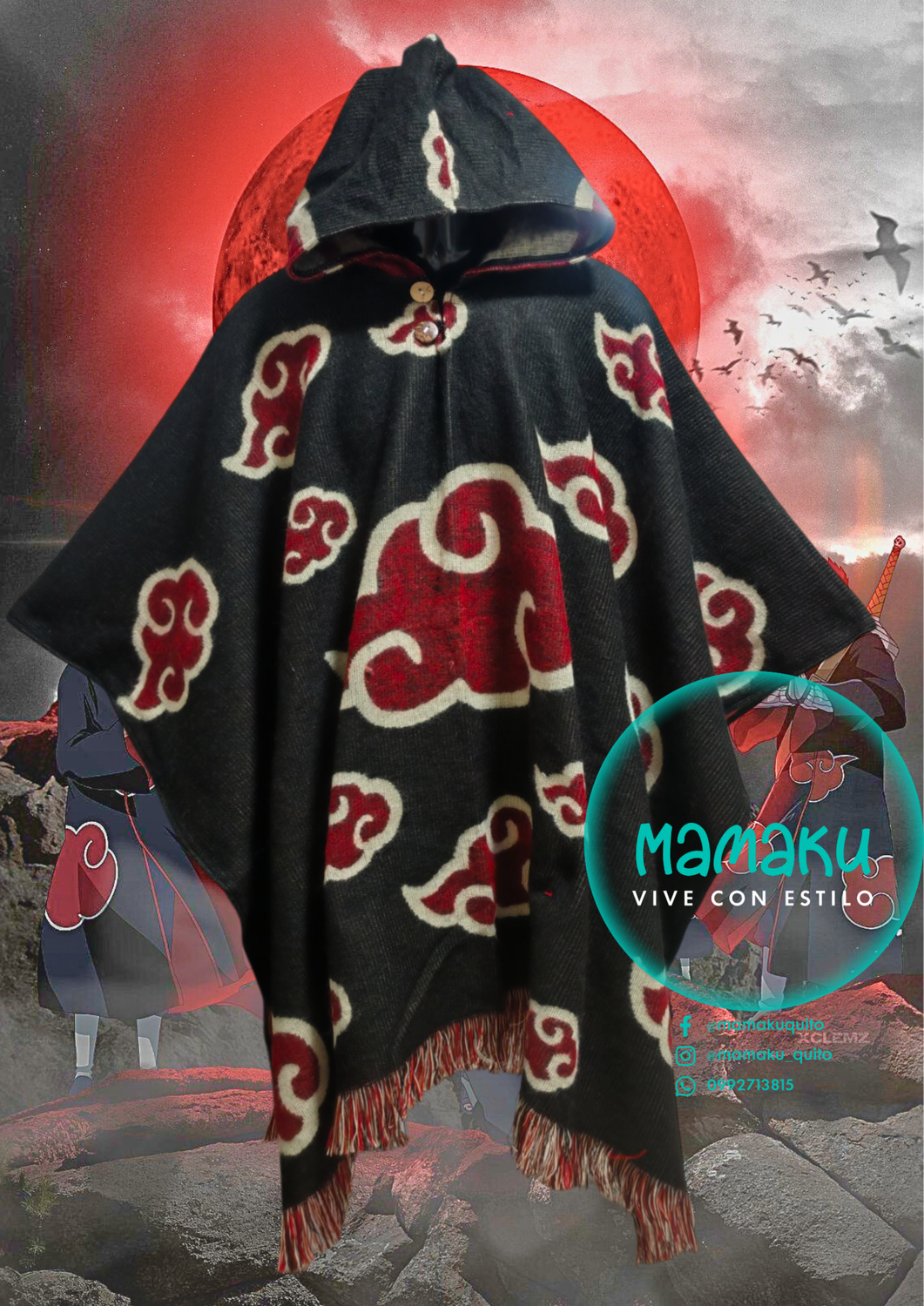 PONCHO MAMAKU AKATSUKI