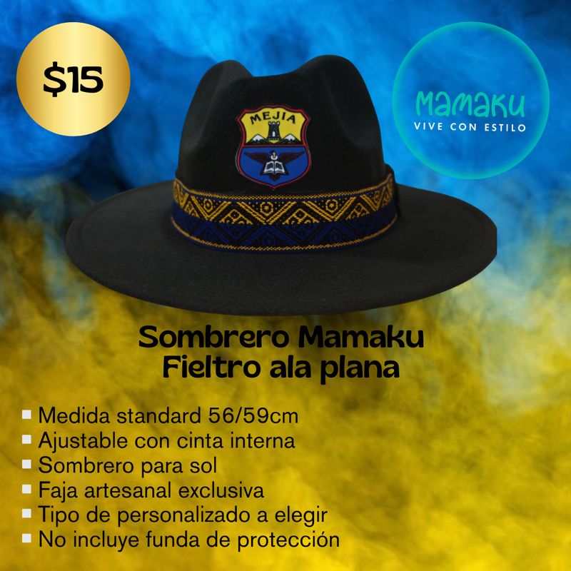 SOMBRERO Y PERFUME COLEGIO MEJIA