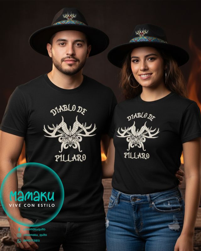 CAMISETA MAMAKU DIABLO DE PÍLLARO 