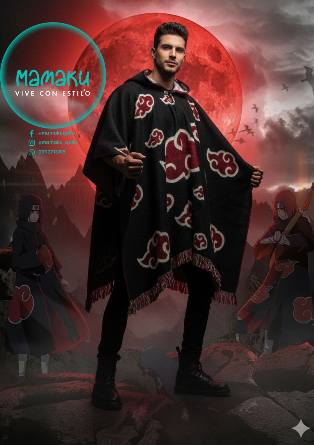 PONCHO MAMAKU AKATSUKI