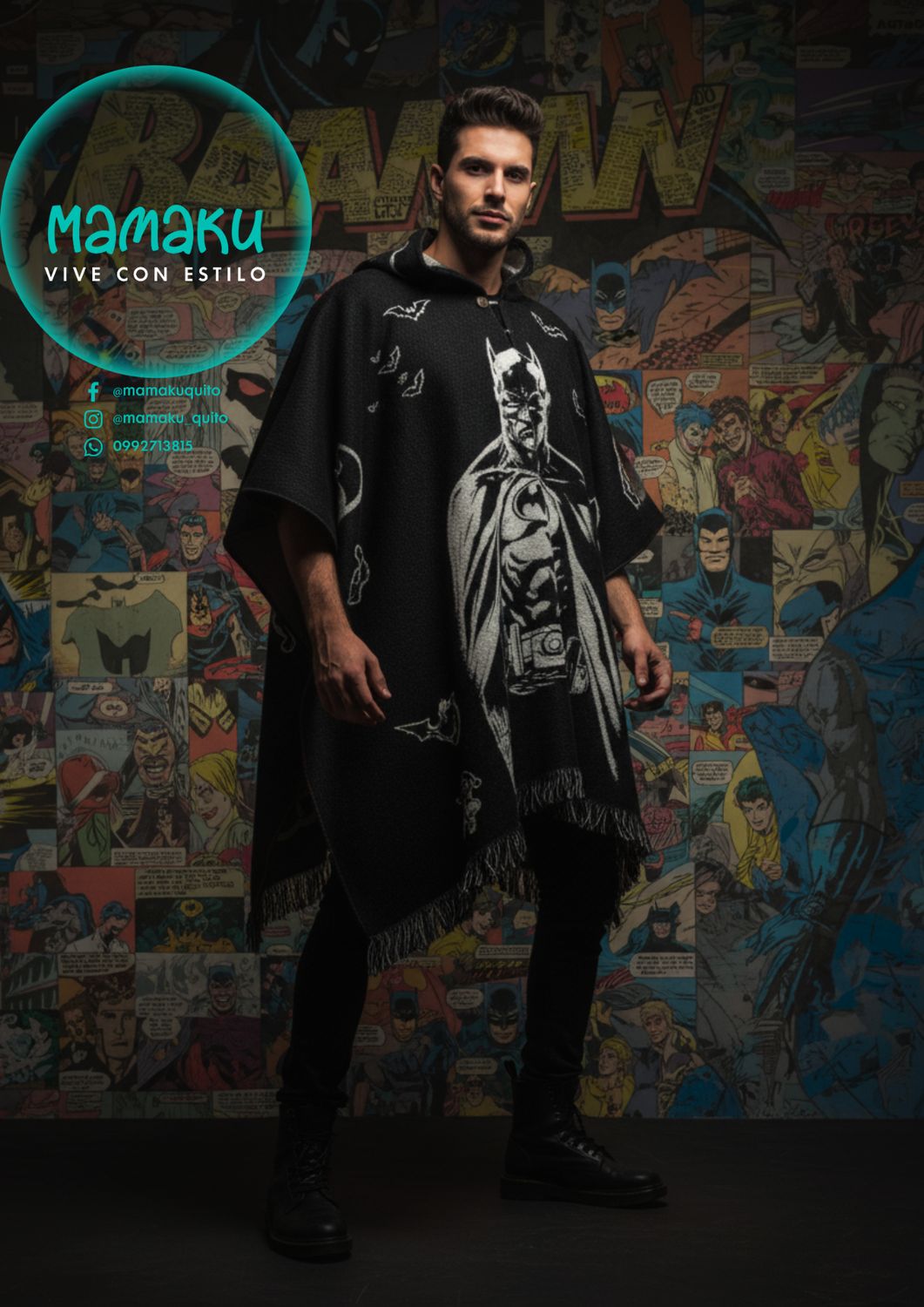 PONCHO MAMAKU BATMAN