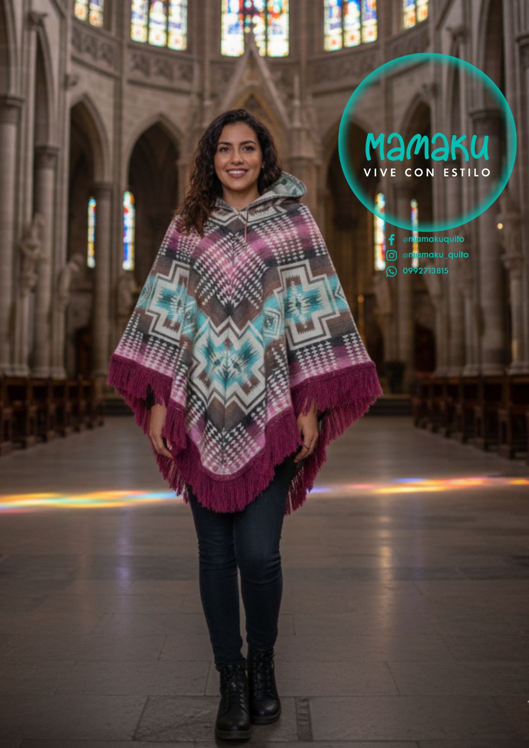 PONCHO MAMAKU INTI PUNTA