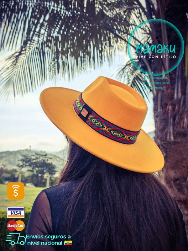 SOMBRERO PAÑO SINTÉTICO ALA LARGA