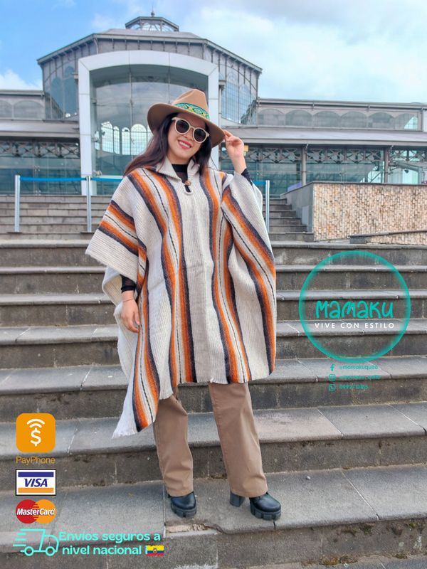 PONCHO MAMAKU TRADICIONAL 